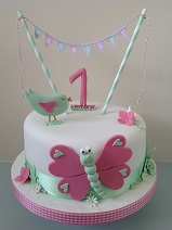 Cute 1st Birthday Cake